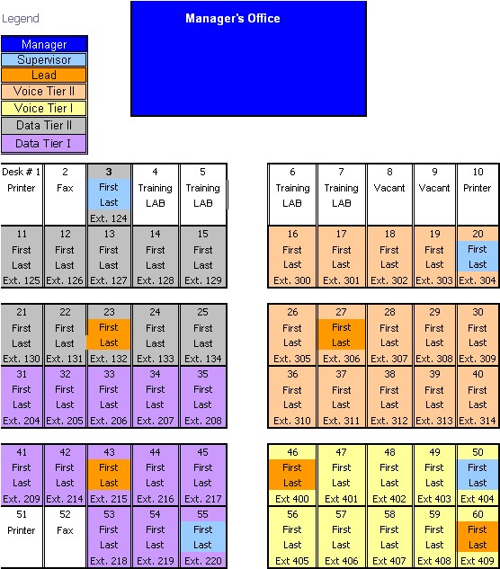 Seating Chart Example